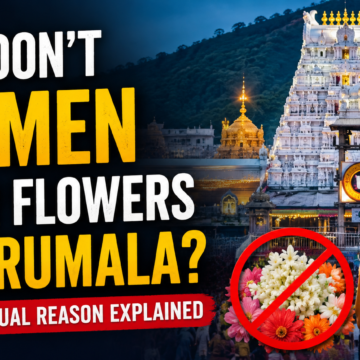 03243ee7-3fef-4af1-a1b1-3ba4e069860f Why Don’t Women Wear Flowers in Tirumala?