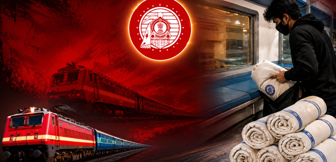 Indian Railways Bedrolls Stolen ఇదేం పాడుబుద్ధి ! రైళ్లలో రూ.104 కోట్ల బెడ్ రోల్స్ మాయం.. ఏసీ కోచ్లలో ప్రయాణికుల చేతివాటం
