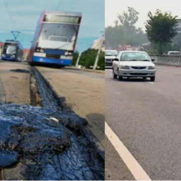 road melt 2. యూరప్లో ఎండల విధ్వంసం! కరిగిపోతున్న యూకే రోడ్లు.. 4 రోజుల్లో 1,000 మంది మృతి