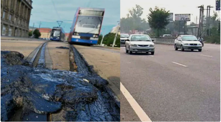 road melt 2. యూరప్లో ఎండల విధ్వంసం! కరిగిపోతున్న యూకే రోడ్లు.. 4 రోజుల్లో 1,000 మంది మృతి