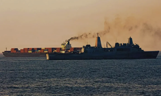 IRN High Tension in Strait of Hormuz: హర్మూజ్లో హైటెన్షన్! భారత నౌకను చుట్టుముట్టి కాల్పులు! ఇరాన్ బోట్ల భయానక దాడి!