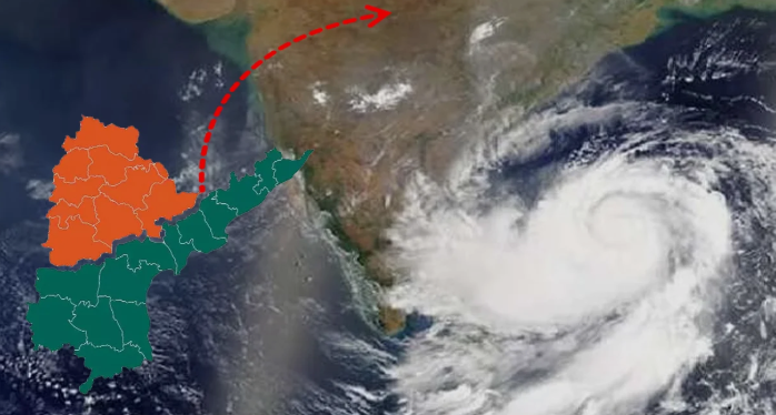 Rains Cyclone Fury in Telugu States: తీరం దాటిన తుఫాన్! తెలుగు రాష్ట్రాల్లో బీభత్సం.. 3 రోజులు భారీ వర్షాలు!